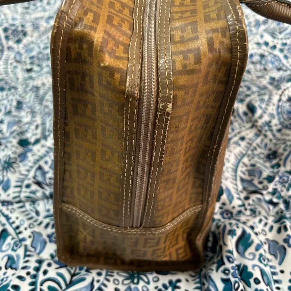 Fendi *project* Tan and Brown Men's Briefcase